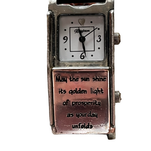 Brighton Vintage Double Timepiece Heart Motif Watch